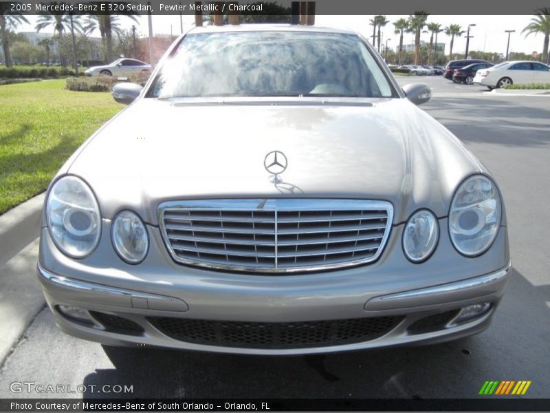 Pewter Metallic / Charcoal 2005 Mercedes-Benz E 320 Sedan