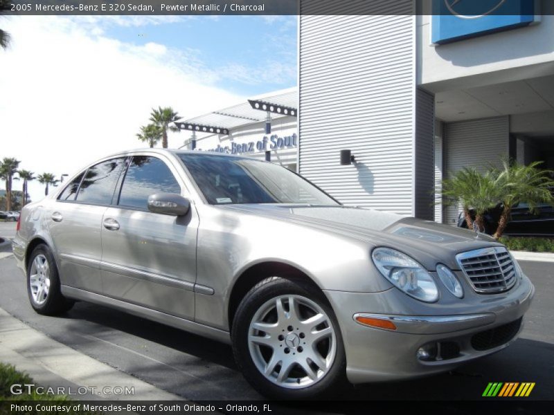 Pewter Metallic / Charcoal 2005 Mercedes-Benz E 320 Sedan