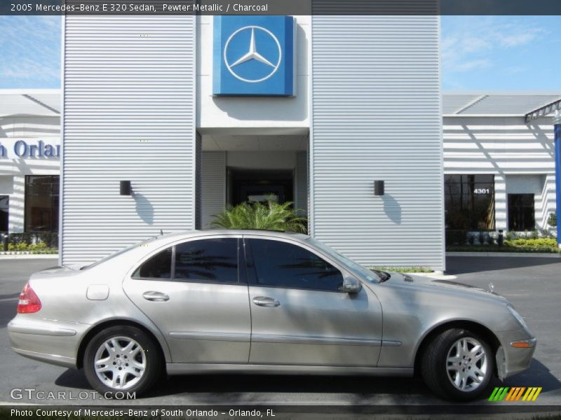 Pewter Metallic / Charcoal 2005 Mercedes-Benz E 320 Sedan