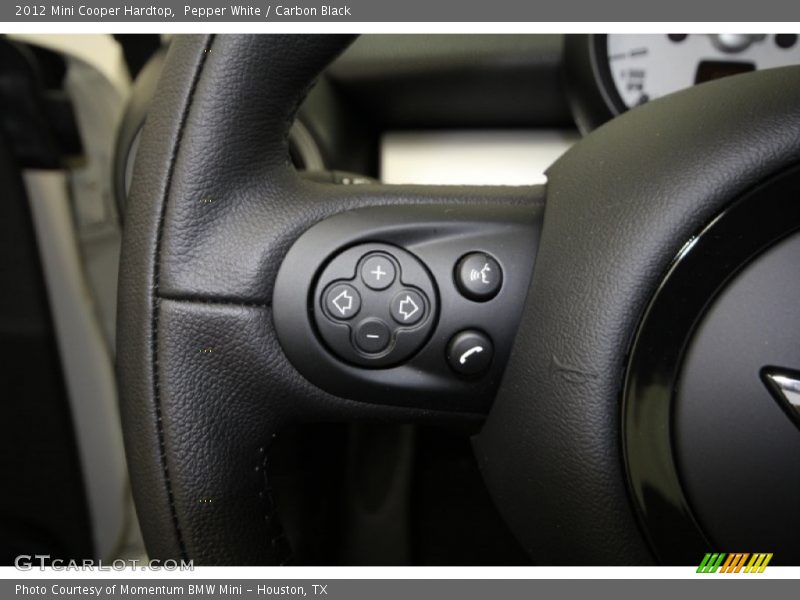 Pepper White / Carbon Black 2012 Mini Cooper Hardtop