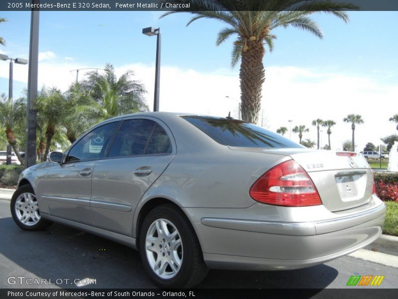 Pewter Metallic / Charcoal 2005 Mercedes-Benz E 320 Sedan