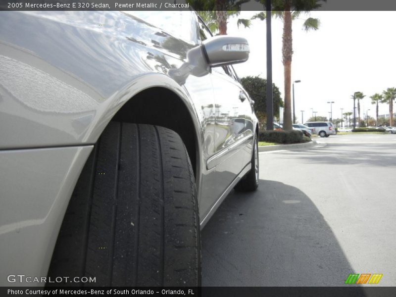 Pewter Metallic / Charcoal 2005 Mercedes-Benz E 320 Sedan