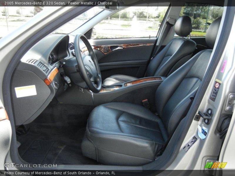 Pewter Metallic / Charcoal 2005 Mercedes-Benz E 320 Sedan