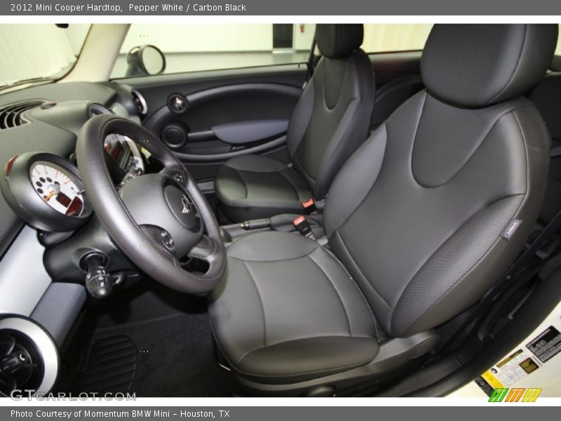 Pepper White / Carbon Black 2012 Mini Cooper Hardtop