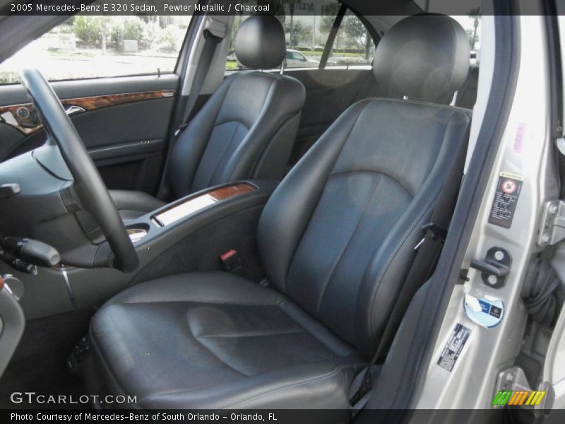 Pewter Metallic / Charcoal 2005 Mercedes-Benz E 320 Sedan