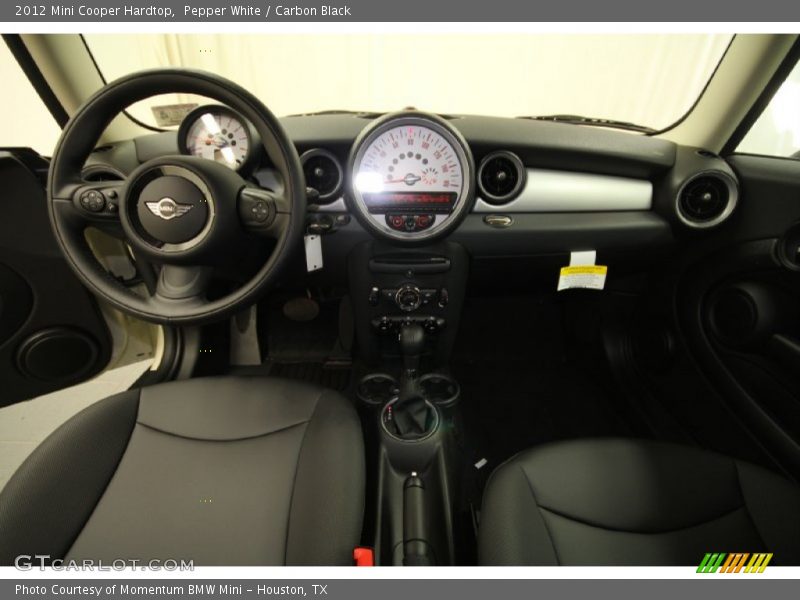 Pepper White / Carbon Black 2012 Mini Cooper Hardtop