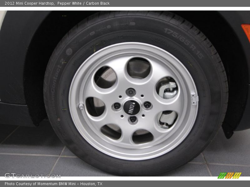 Pepper White / Carbon Black 2012 Mini Cooper Hardtop