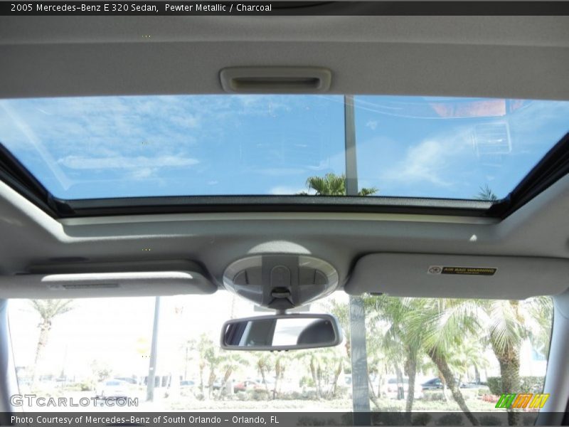 Pewter Metallic / Charcoal 2005 Mercedes-Benz E 320 Sedan