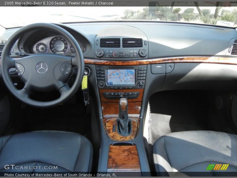 Pewter Metallic / Charcoal 2005 Mercedes-Benz E 320 Sedan