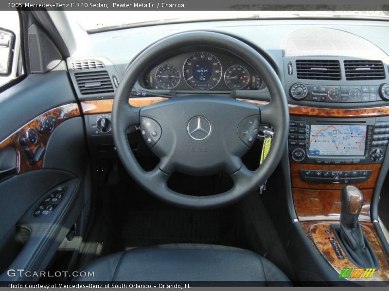 Pewter Metallic / Charcoal 2005 Mercedes-Benz E 320 Sedan