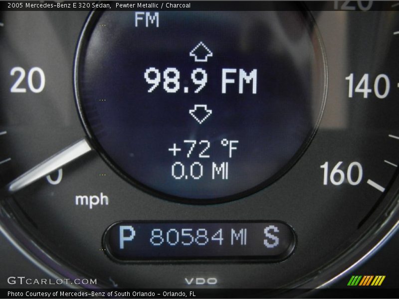 Pewter Metallic / Charcoal 2005 Mercedes-Benz E 320 Sedan