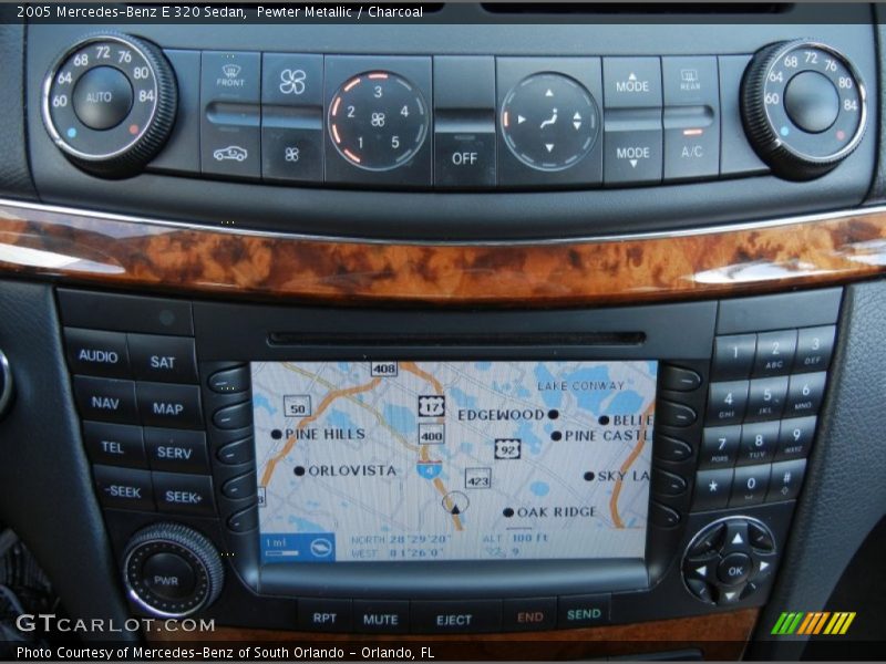 Pewter Metallic / Charcoal 2005 Mercedes-Benz E 320 Sedan