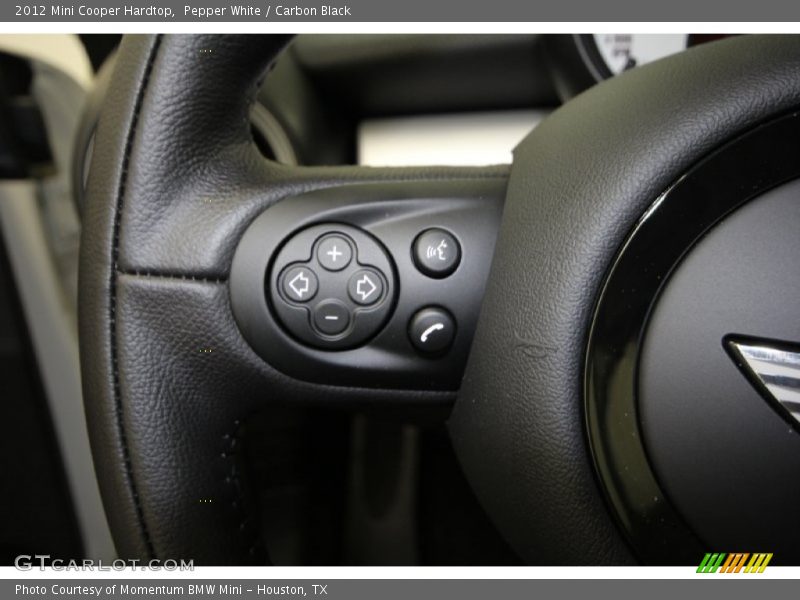 Pepper White / Carbon Black 2012 Mini Cooper Hardtop