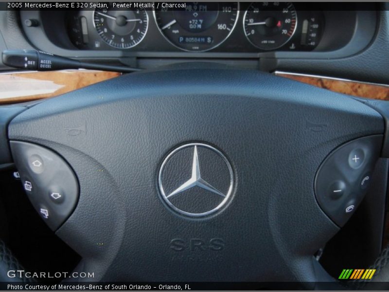 Pewter Metallic / Charcoal 2005 Mercedes-Benz E 320 Sedan