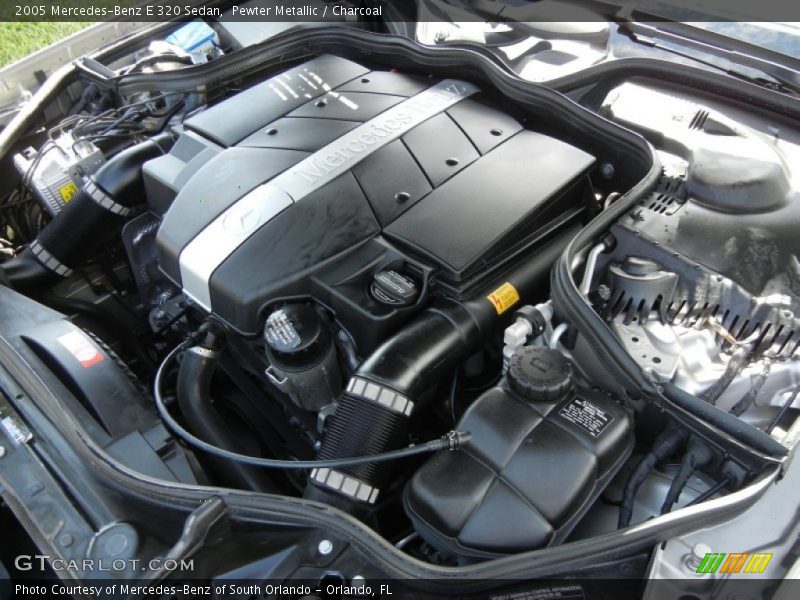 Pewter Metallic / Charcoal 2005 Mercedes-Benz E 320 Sedan