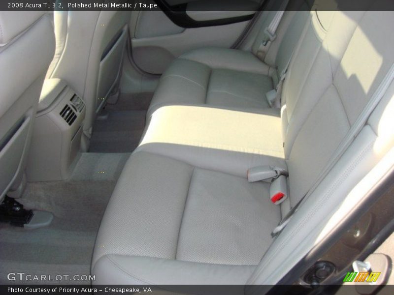 Polished Metal Metallic / Taupe 2008 Acura TL 3.2