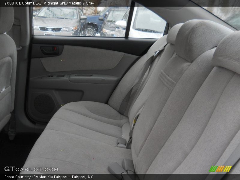 Midnight Gray Metallic / Gray 2008 Kia Optima LX