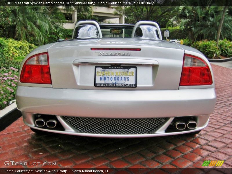 Grigio Touring Metallic / Blu Navy 2005 Maserati Spyder Cambiocorsa 90th Anniversary