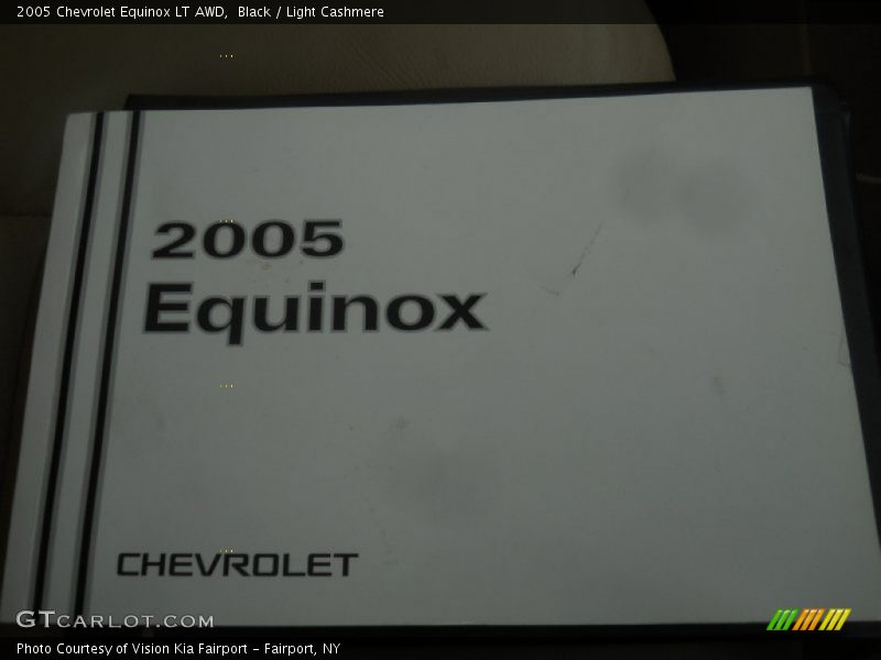 Black / Light Cashmere 2005 Chevrolet Equinox LT AWD