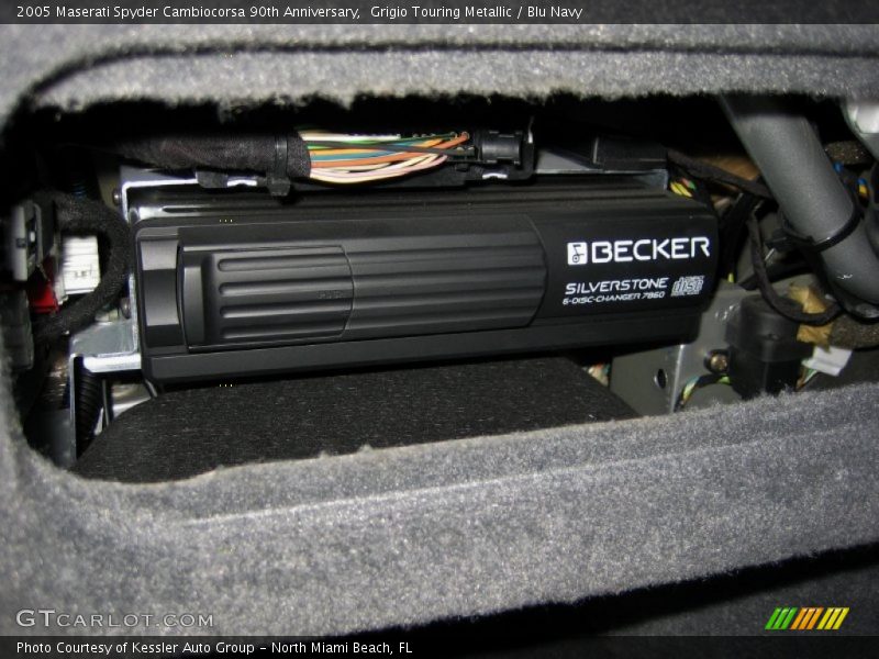 Grigio Touring Metallic / Blu Navy 2005 Maserati Spyder Cambiocorsa 90th Anniversary