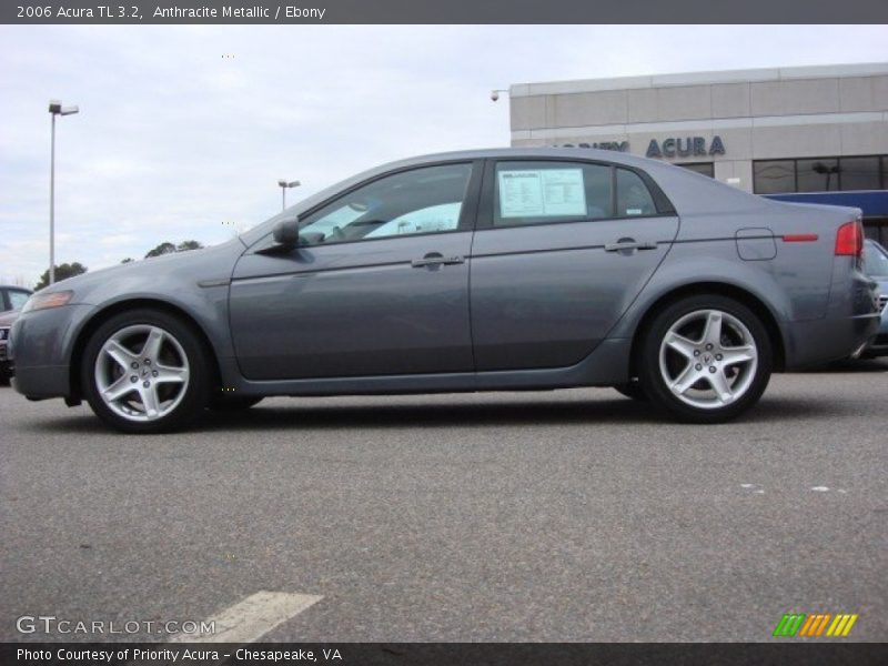 Anthracite Metallic / Ebony 2006 Acura TL 3.2