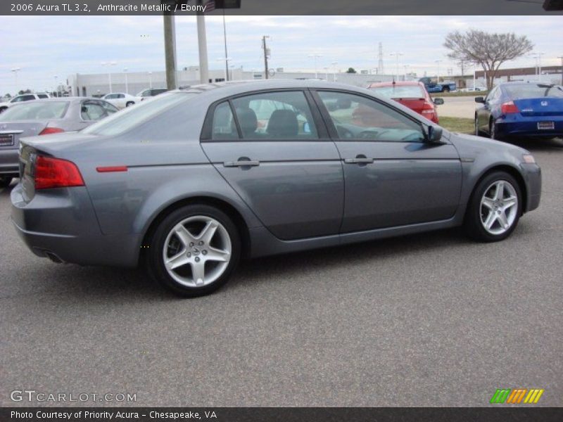 Anthracite Metallic / Ebony 2006 Acura TL 3.2