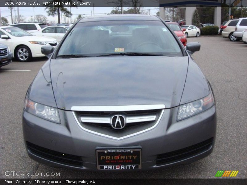 Anthracite Metallic / Ebony 2006 Acura TL 3.2
