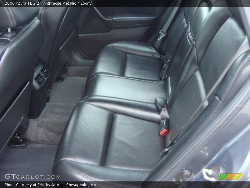 Anthracite Metallic / Ebony 2006 Acura TL 3.2