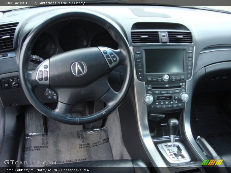 Anthracite Metallic / Ebony 2006 Acura TL 3.2