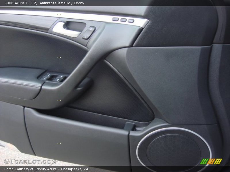 Anthracite Metallic / Ebony 2006 Acura TL 3.2