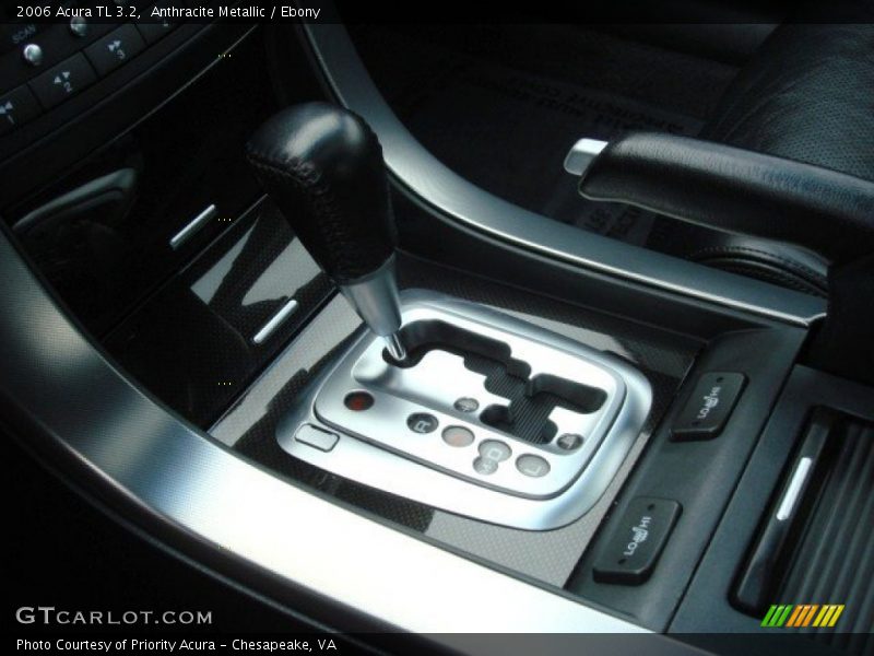 Anthracite Metallic / Ebony 2006 Acura TL 3.2