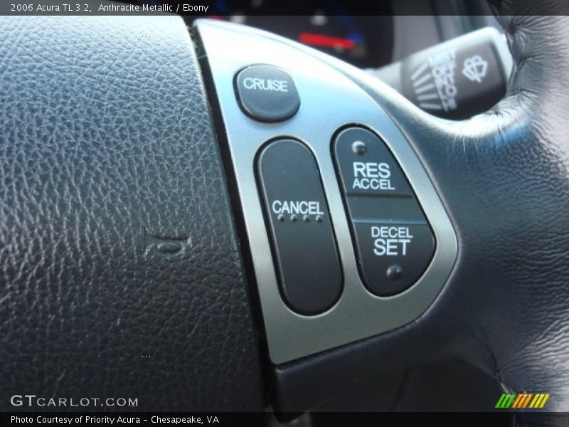 Anthracite Metallic / Ebony 2006 Acura TL 3.2