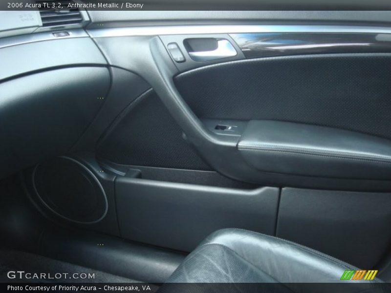 Anthracite Metallic / Ebony 2006 Acura TL 3.2