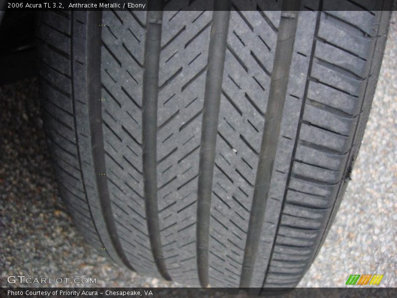 Anthracite Metallic / Ebony 2006 Acura TL 3.2