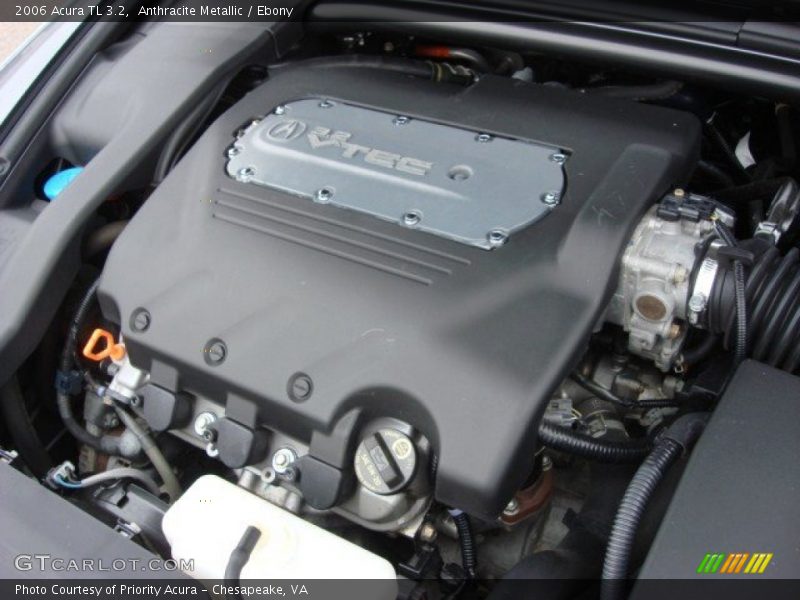 Anthracite Metallic / Ebony 2006 Acura TL 3.2