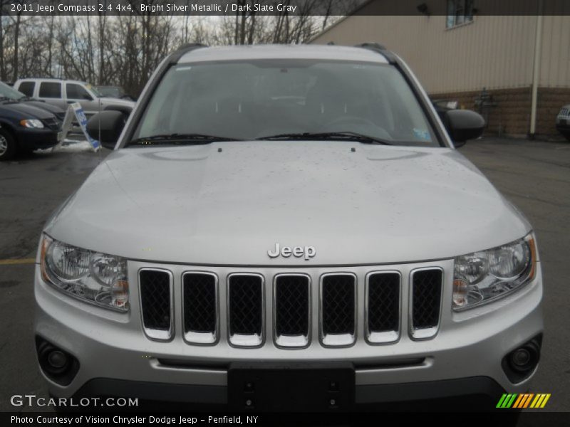 Bright Silver Metallic / Dark Slate Gray 2011 Jeep Compass 2.4 4x4