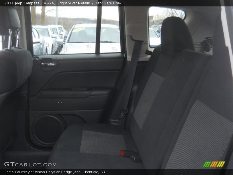Bright Silver Metallic / Dark Slate Gray 2011 Jeep Compass 2.4 4x4