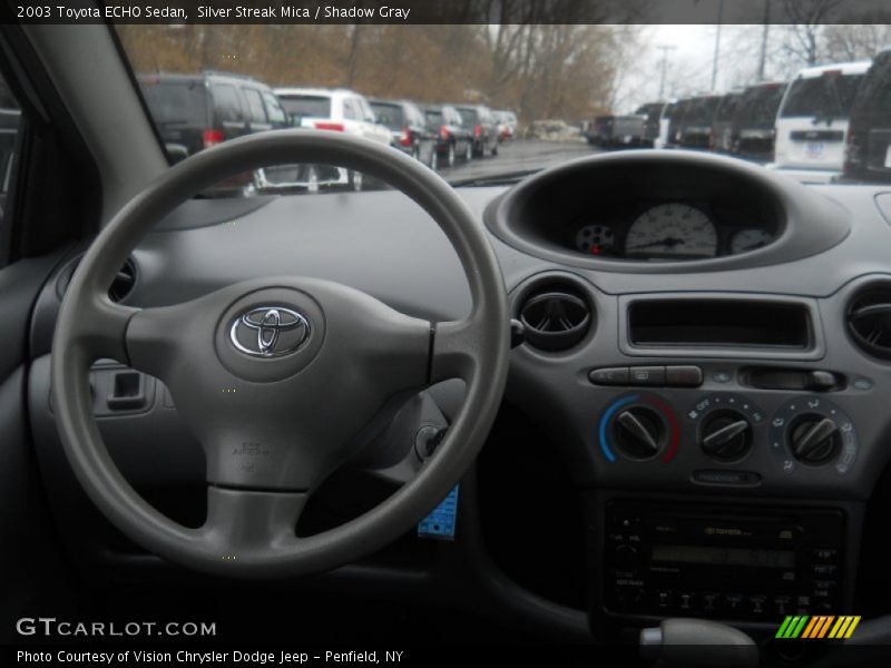 Silver Streak Mica / Shadow Gray 2003 Toyota ECHO Sedan