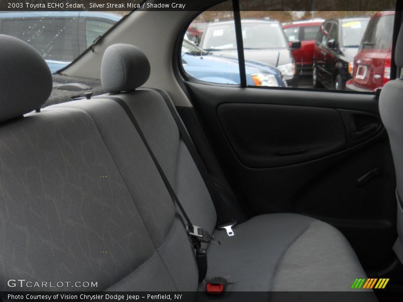 Silver Streak Mica / Shadow Gray 2003 Toyota ECHO Sedan