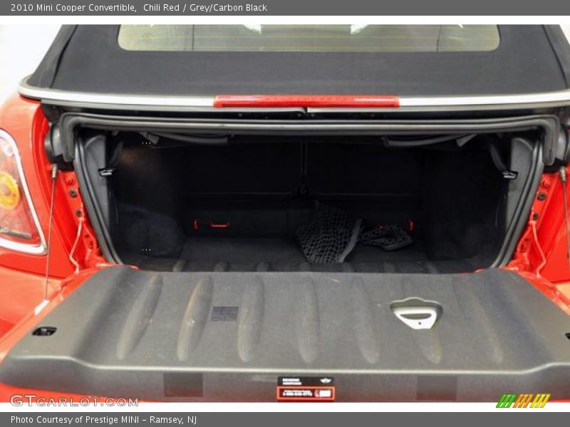 Chili Red / Grey/Carbon Black 2010 Mini Cooper Convertible