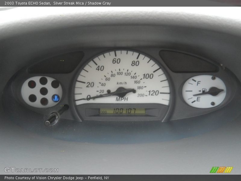 Silver Streak Mica / Shadow Gray 2003 Toyota ECHO Sedan
