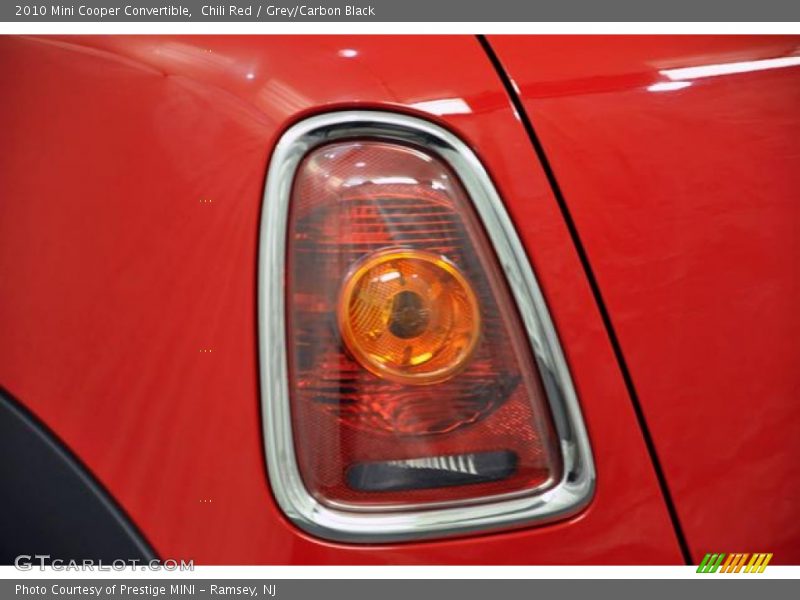 Chili Red / Grey/Carbon Black 2010 Mini Cooper Convertible