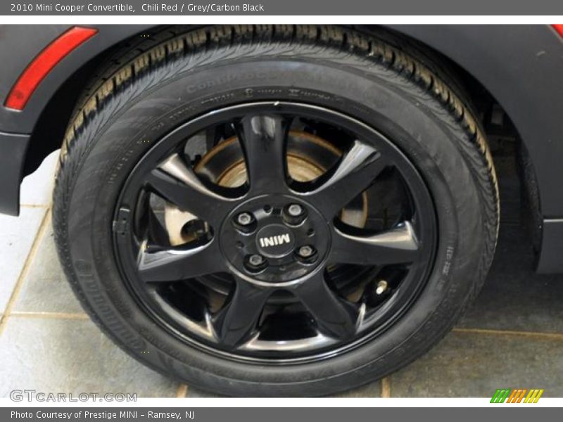 Chili Red / Grey/Carbon Black 2010 Mini Cooper Convertible