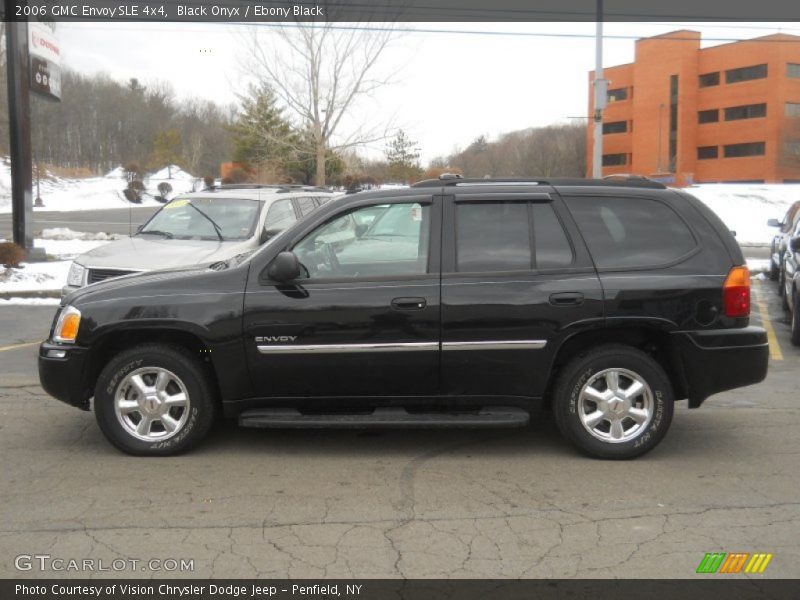 Black Onyx / Ebony Black 2006 GMC Envoy SLE 4x4