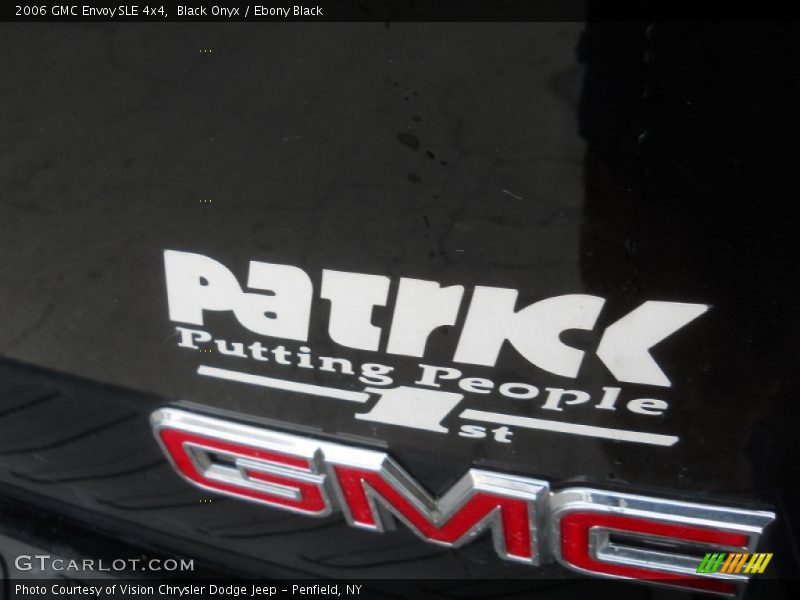 Black Onyx / Ebony Black 2006 GMC Envoy SLE 4x4