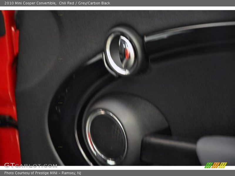 Chili Red / Grey/Carbon Black 2010 Mini Cooper Convertible