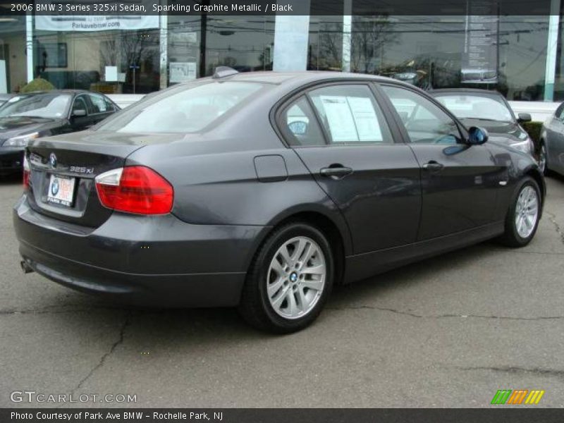 Sparkling Graphite Metallic / Black 2006 BMW 3 Series 325xi Sedan