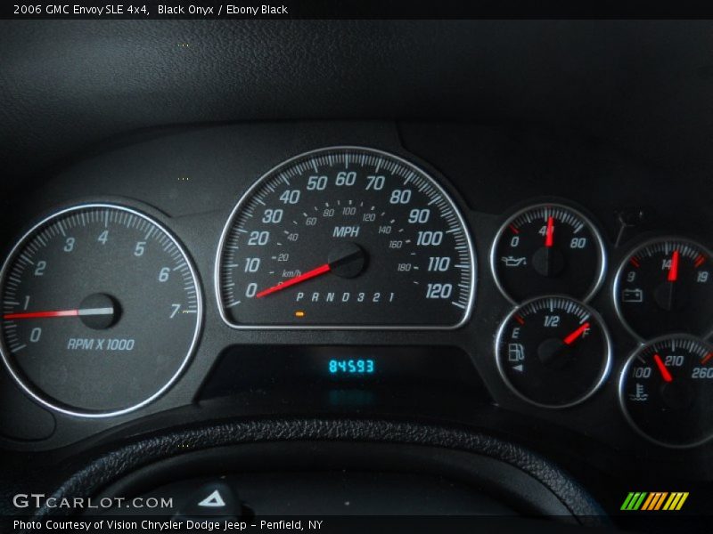 Black Onyx / Ebony Black 2006 GMC Envoy SLE 4x4