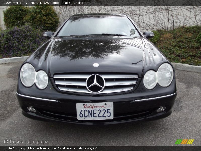 Black / Charcoal 2004 Mercedes-Benz CLK 320 Coupe
