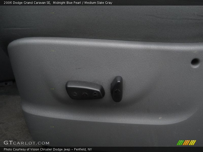 Midnight Blue Pearl / Medium Slate Gray 2006 Dodge Grand Caravan SE